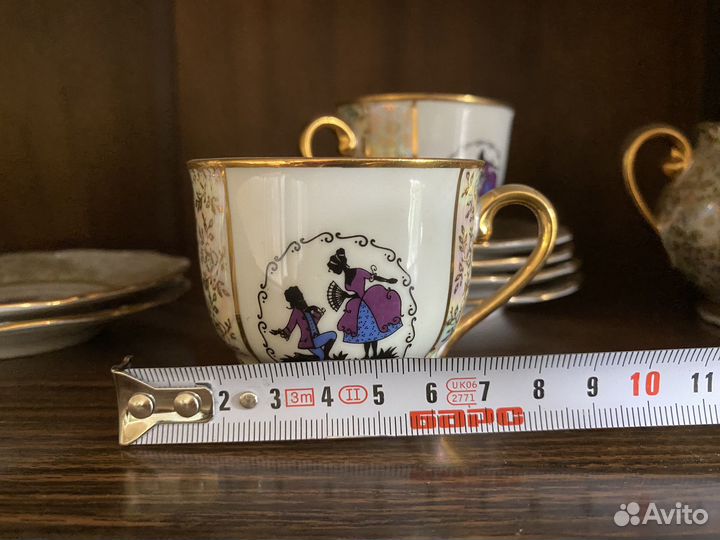 Чешский чайный сервиз