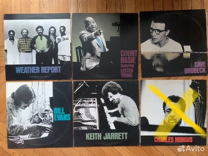 Jazz виниловые пластинки 5 шт