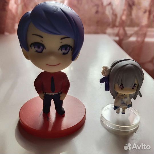 Аниме фигурки токийский гуль шу и эмилия ре зеро