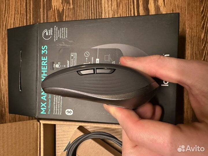 Беспроводная мышь logitech mx anywhere 3s