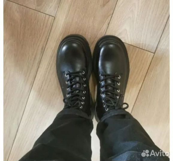 Ботинки берцы pull bear