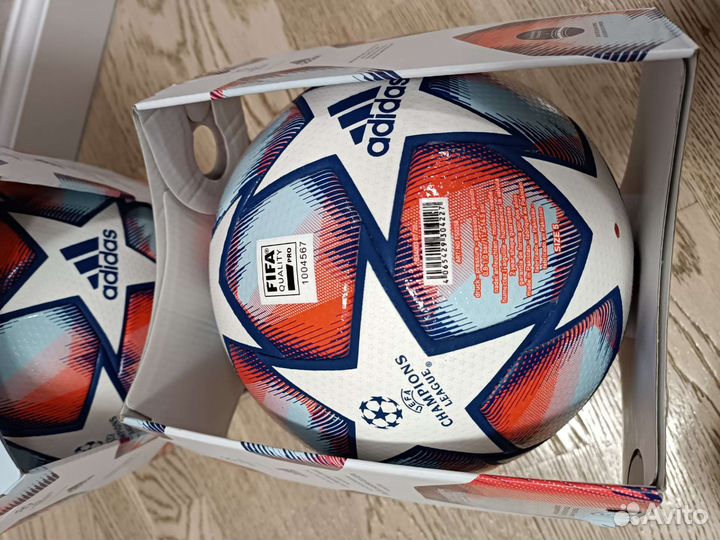 Футбольный мяч adidas лига чемпионов fifa pro джаб