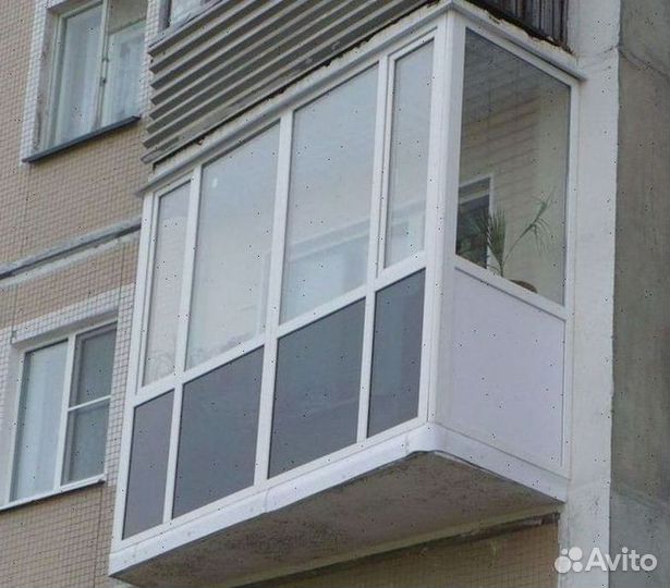 Балконы Панорамное остекление