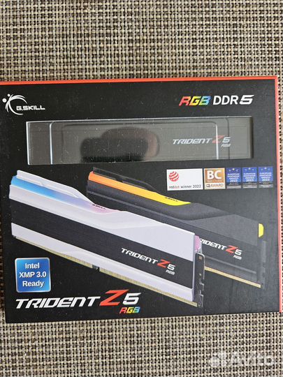 Оперативная память ddr5 32gb 6000 Trident Z5 RGB