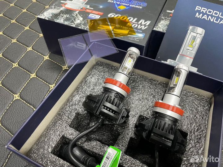 Суперяркие светодиодные лампы Х3 Toyota Mark X