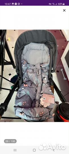 Конверт для коляски Leokid зимний