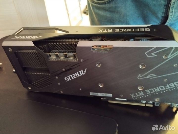 Видеокарта rtx 3070ti gigabyte aorus master 8GB