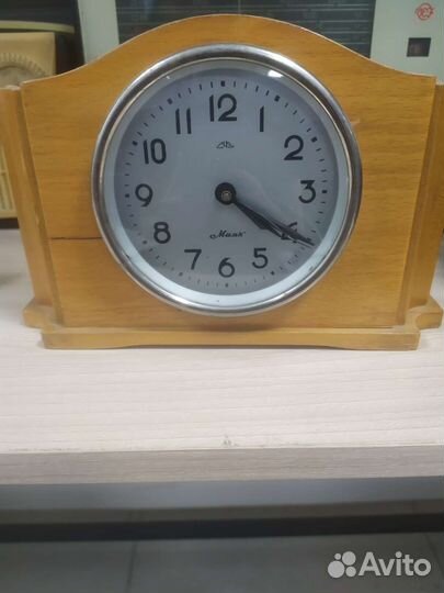 Часы настольные СССР Маяк