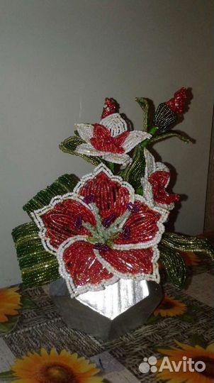 Композиция из бисера