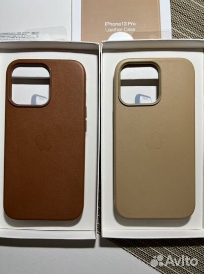 Чехол кож iPhone 13 про