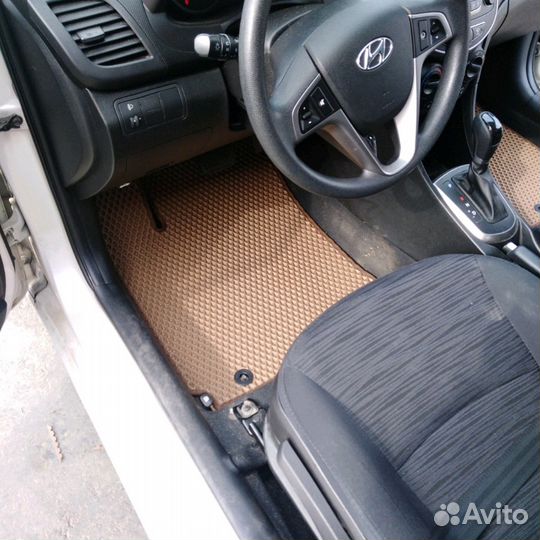 EVA коврики для Hyundai Solaris 