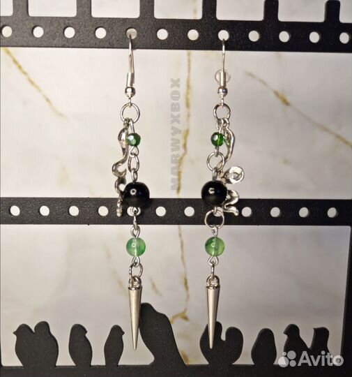 Парные браслеты +серьги