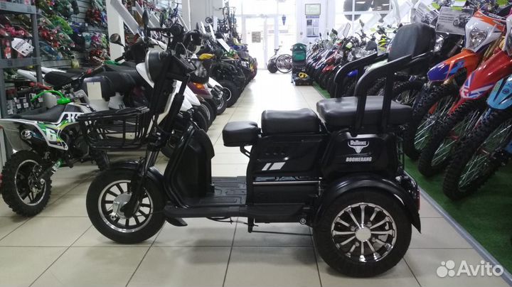 Трицикл электрический Rutrike Бумеранг (В наличии)