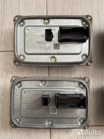 Блок розжига фары мерседес 222