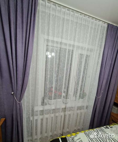 Тюль дождик, готовый, новый