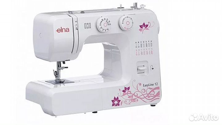 Швейная машинка Elna полуавтомат 15 операций