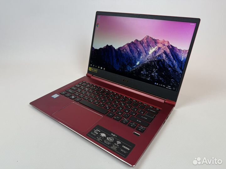 Легкий и мощный Acer Swift 3 I5-8265U/8Gb/256Gb