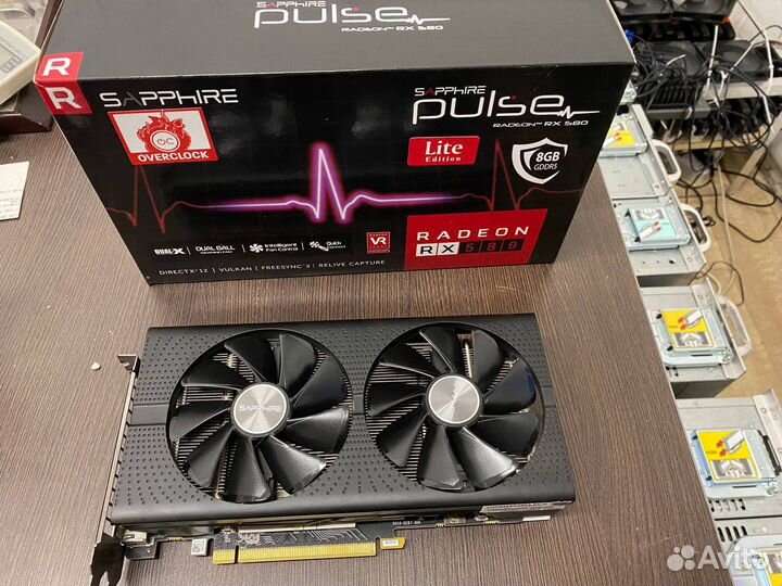 Видеокарта rx580 8gb sapphire и msi armor