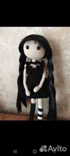 Кукла уэнсдей аддамс