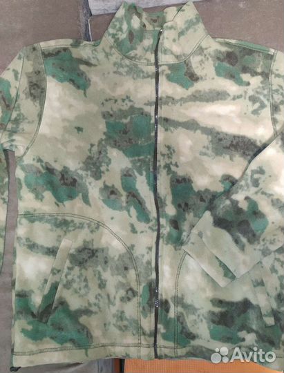Куртка флисовая мох 56-58 размер