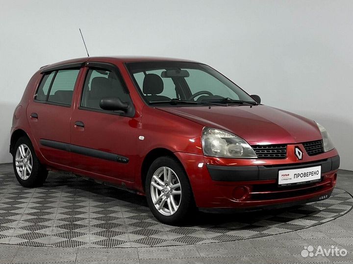 Renault Clio 1.4 AT, 2004, 155 960 км