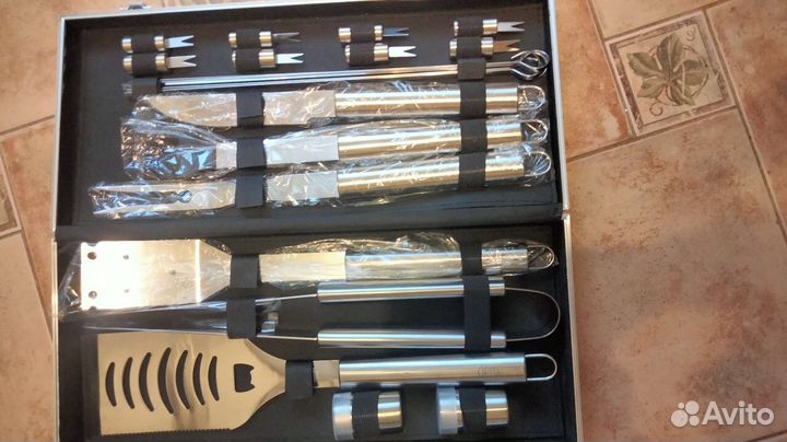 Набор для барбекю в кейсе