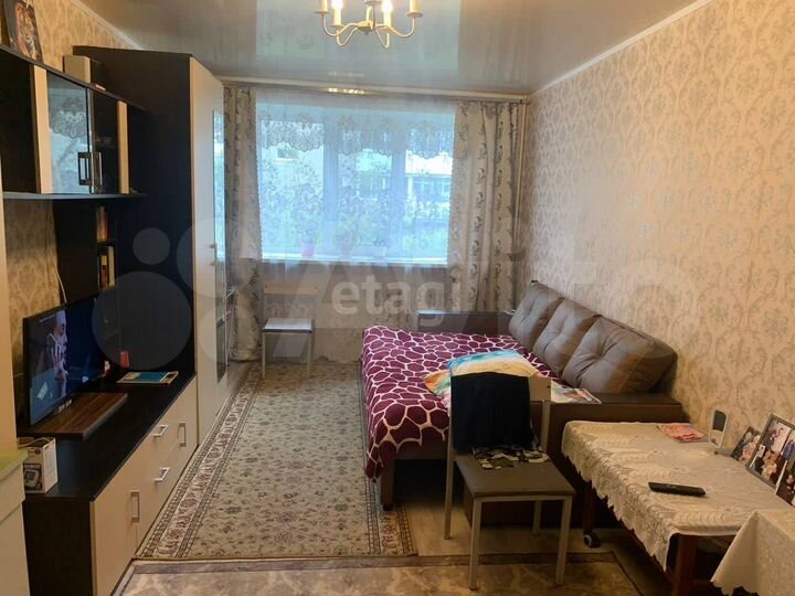 Комната 18,6 м² в 1-к., 2/5 эт.