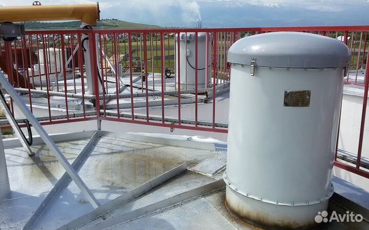 Обеспыливающий фильтр для силоса с виброочисткой