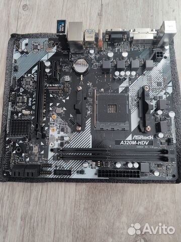Материнская плата ASRock A320M-HDV R4.0 купить в Рыбинске | Электроника ...