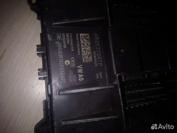 Блок комфорта volkswagen polo 5