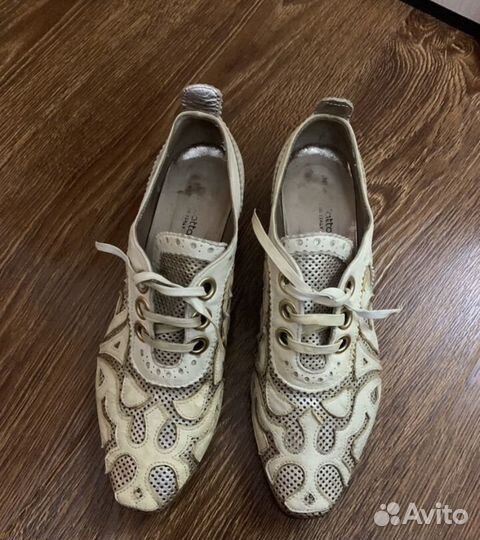 Туфли кожаные