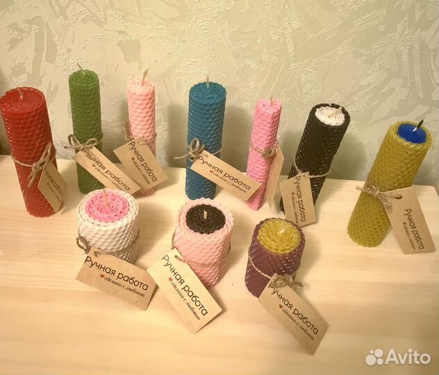 Свечи из вощины