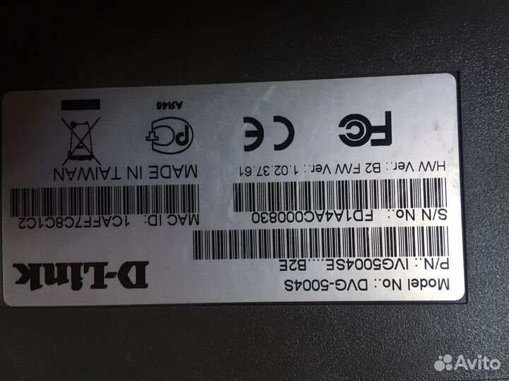 Voip-шлюз d-link dvg-6004s
