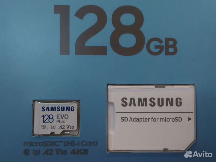 Карта Micro sdxc samsung EVO plus 128GB