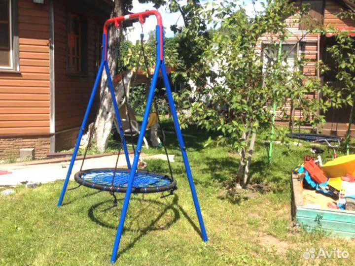 Детские качели уличные