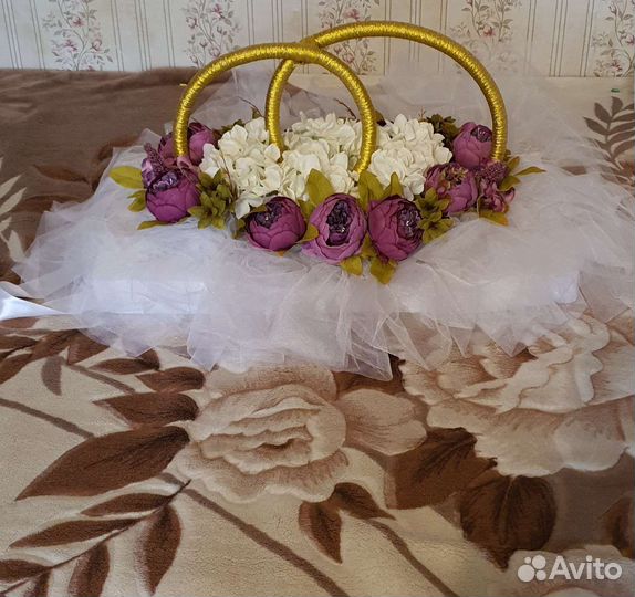 Украшения на машину свадебные