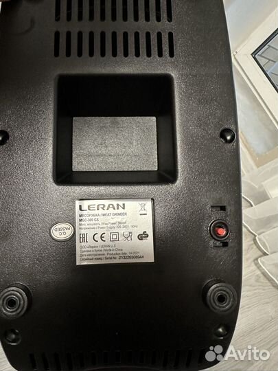 Мясорубка leran mgc 300 gs