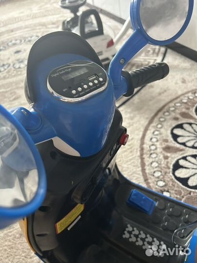 Детский электро мотоцикл