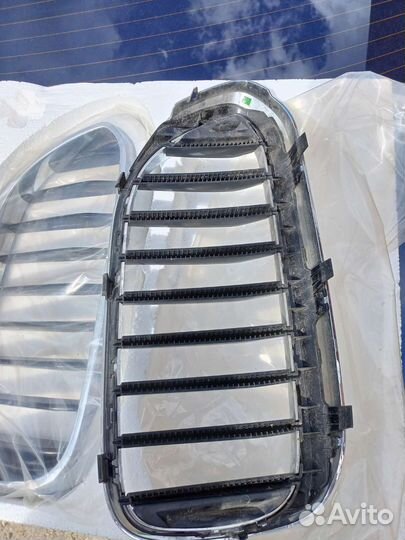 Ноздри(решетка радиатора ) bmw g30 хром