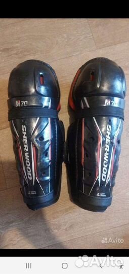 Щитки хоккейные 14 размер