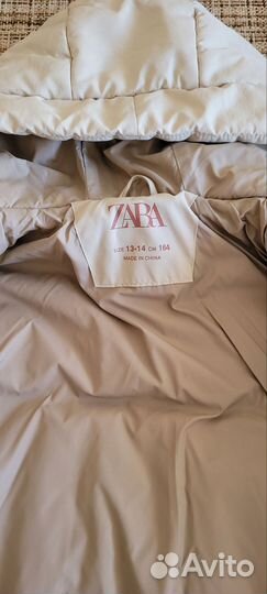 Пуховик zara 164