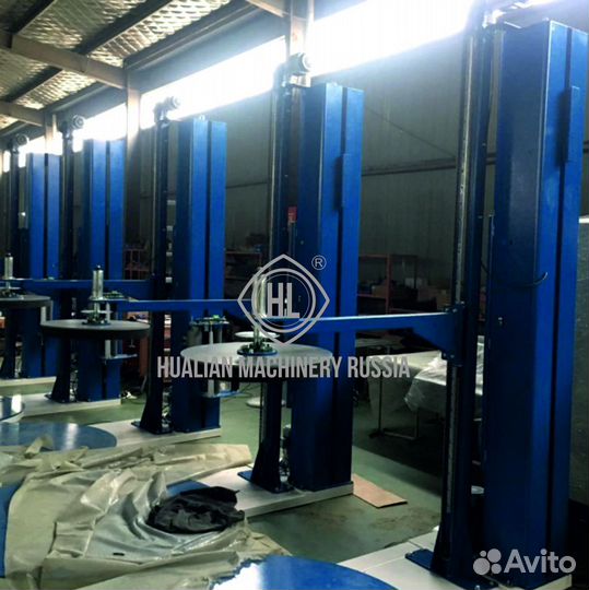 Паллетоупаковщик с моторизированной кареткой