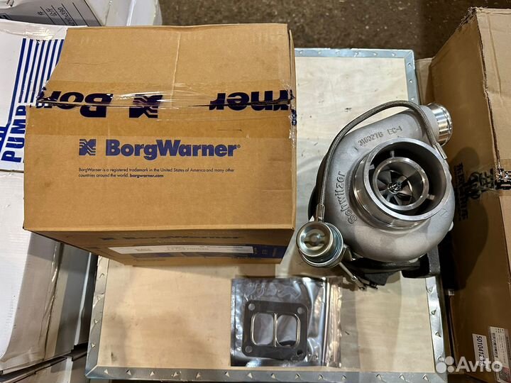 Турбокомпрессор BorgWarner 651.1118010 ямз-651 (sc