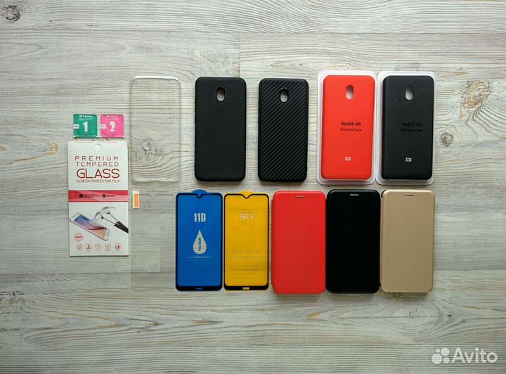 На Xiaomi redmi 8a стекло чехол поклейка