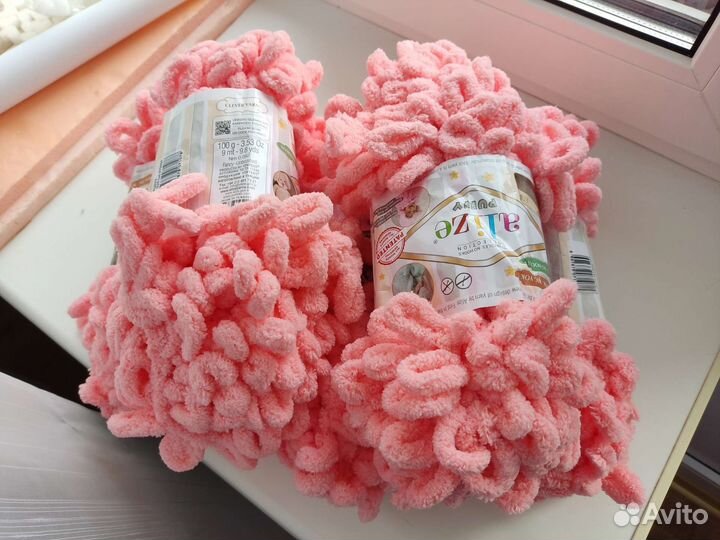 Пряжа alize puffy