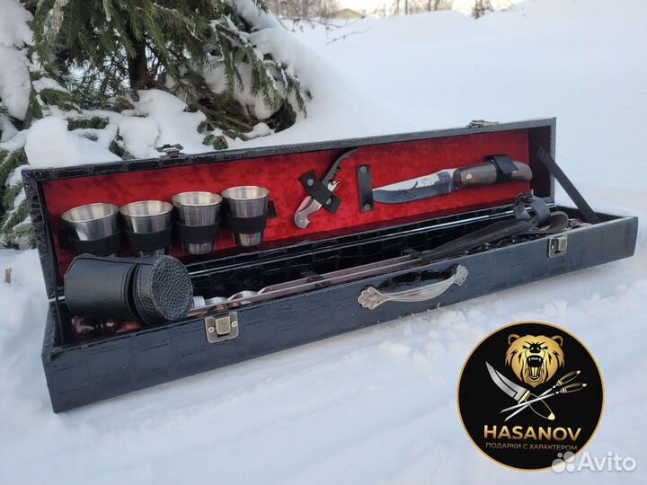 Шашлычный подарочный набор