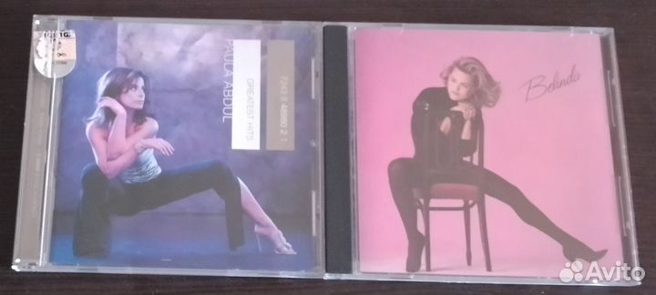 Два фирменных компакт-диска поп-музыка 80-х