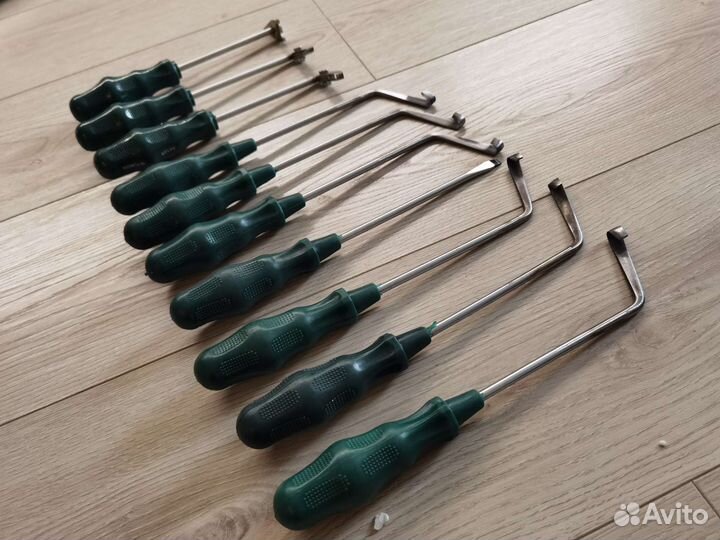 Инструмент для разбора фар 10 предметов