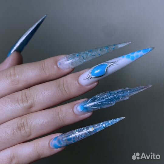 Наращивание ногтей, Маникюр