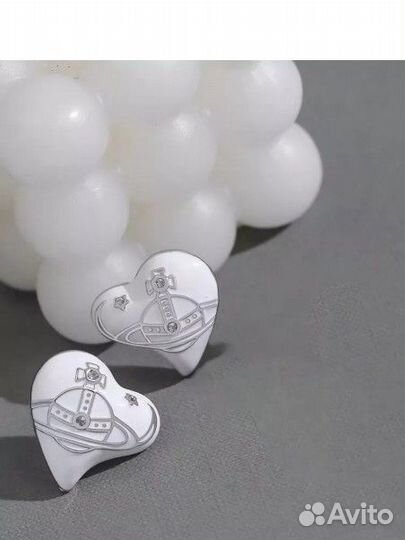 Серьги гвоздики новые y2k